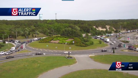 Bourne Bridge reduced to one lane of traffic both ways until Wednesday night