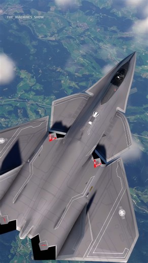 The Machines Show on Instagram: "The F-47 is a next-generation stealth fighter concept designed for air dominance, featuring advanced sensor fusion, AI-assisted combat systems, adaptive engines, and extreme low-observable design. Built for future battlefields, it emphasizes long-range engagement, networked warfare, and unmatched survivability against modern air defenses. #f47 #militaryaviation #jets #aviation #fighterjets"