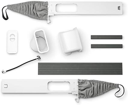 AEG AWKIT5 Premium Window Kit/schnelle Installation/Fensterabdichtungs-Set/effiziente Kühlung/energiesparend/passend für alle portablen Klimageräte mit 15 cm Schlauchdurchmesser/grau-weiß