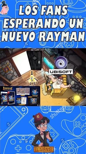 Los Fans de Rayman esperando un nuevo juego😡😡🎮🎮#ubisoft #videojuegos #memes #parodia #humor