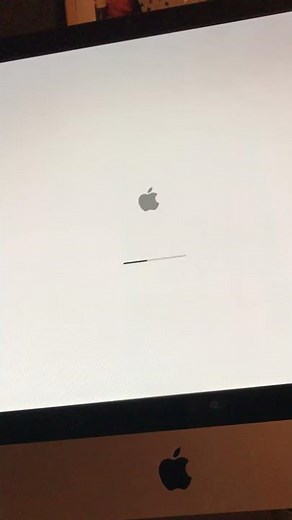 iMac booting stuck on grey screen