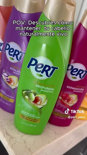 Descubre la línea de shampoos Pert con Aceite de Palta | Fission Lab Perú