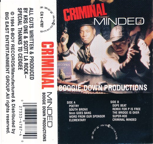 Boogie Down Productions - Criminal Minded