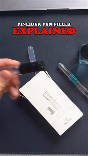 Goulet Pens on Instagram: "How to Use a Pineider Pen Filler! #pineider #penfiller #fountainpens #pens #fyp"