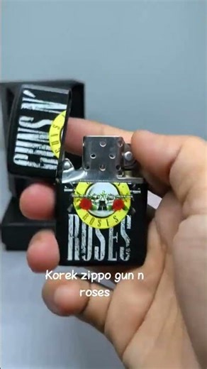 korek api Gun n roses keren jadul #korekapi #zippo #gunnroses
