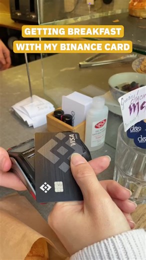 6.9K views · 343 reactions | Breakfast on the #Binance Card always hits different. | Binance | Facebook