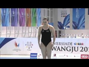 Women's 3m Springboard Final World University Games Gwangju 2015