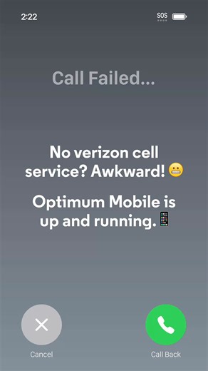 Optimum Mobile is here to help. Plus, you can save $930/yr vs Verizon. Now's the time to switch. Savings claim against Verizon based on comparison of 3 lines of service with Optimum Mobile Unlimited plan vs Verizon Unlimited Welcome plan, without Auto Pay, as of 12/11/25.