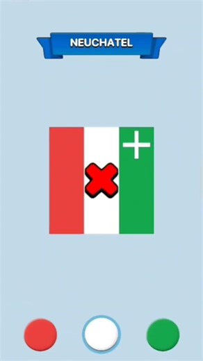 Neuchâtel (Switzerland) 🇨🇭 - Paint the Flag