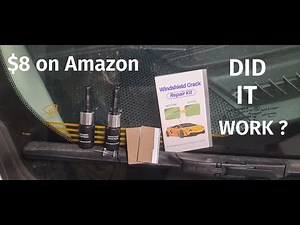 BLUTOKS windshield repair kit - will it work on cracks?
