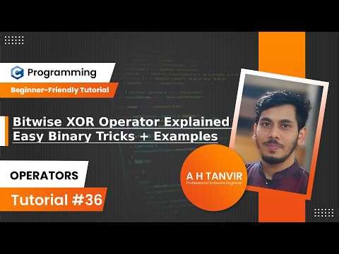 Learn Bitwise XOR (^) in C Programming Step by Step
