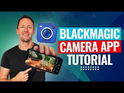 The BEST Camera App for iPhone & Android? (Blackmagic Camera App Tutorial)