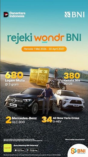 🎊 rejeki wondr BNI kembali hadir makin meriah! 🎊