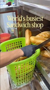 Vietnam's most famous sandwich #streetfood #cooking