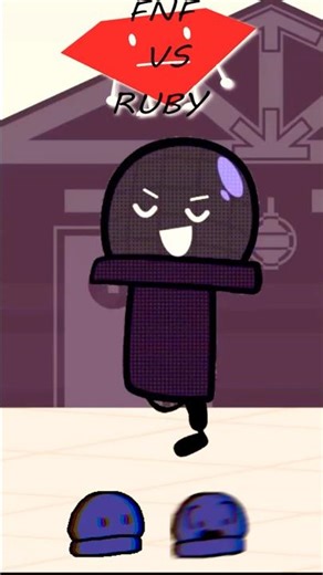 Microphone (BF) in The Evil Flower | Friday Night Funkin' VS Ruby From BFDI | Halloween #bfdi #tpot