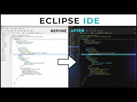 eclipse ide change background color to black to white #eclipse #coding #java