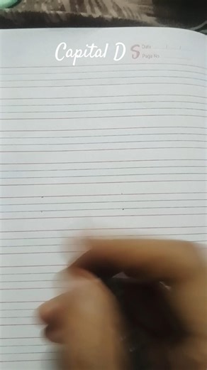 D-alphabet capital letter D on dots/regular writing A -Z/beginners handwriting practice