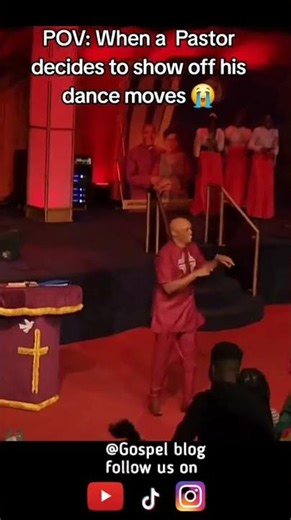 when a pastor decided to show off his dance moves 😱😱 #pastor #christiancontentcreator #dance