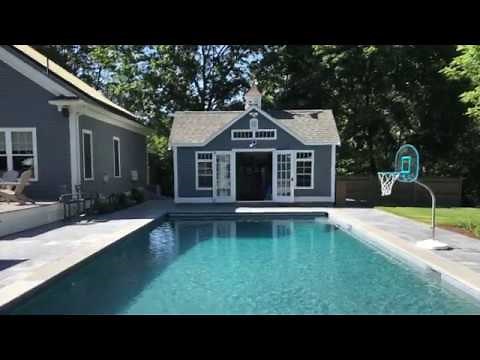SSG Gunite Pool Time Lapse Project in Lexington, MA