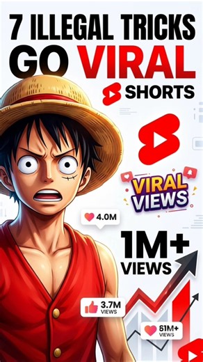 7 Illegal Tricks That Can Make Shorts Go Viral (2026)😱