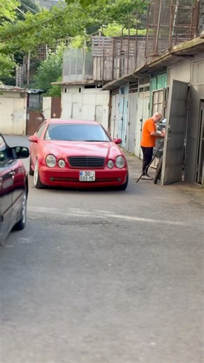 W208 CLK 55 AMG V8 Aspirated 🇬🇪 #automobile #classic #retroclassics #drift #80smusic #coupe #w208