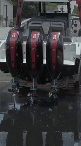 3.8K views · 85 reactions | FOUNTAIN 38SX sending it from land to sea  | Fountain Powerboats | Facebook