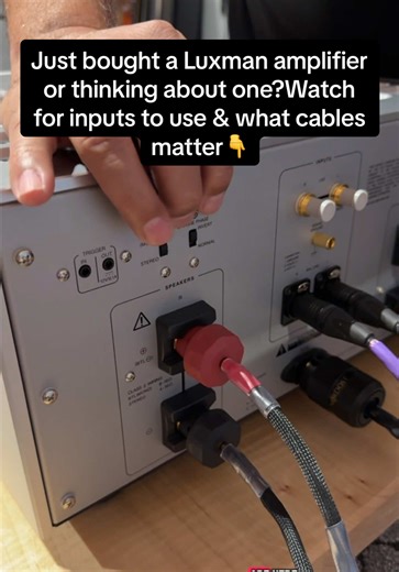 🔌 Are you searching how to use Banana Plugs to connect to a Luxman Power Amplifier? (Banana Plugs Explained) 🔥 Mono? Stereo? Bridged? This video gives a quick overview of how to wire your Luxman power amplifier using banana posts so you can dial it in the way YOU want it to perform. 🎶⚡ Whether you’re setting up: • Stereo mode for two-channel music • Mono / bridged mode for max power • Or optimizing your system the right way This is must-know audiophiles and if you are in Florida and are shopp