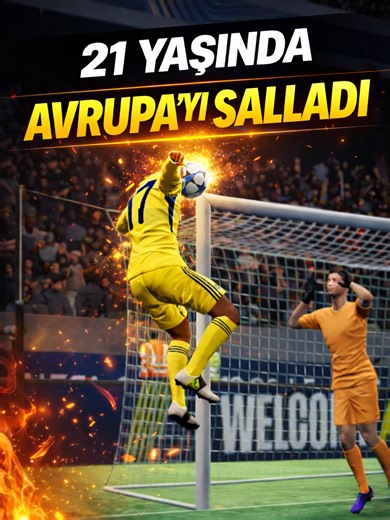 21 Yaşında Avrupa'nın En İyi Golcüsü