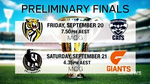 The Tribunal is preparing for a blockbuster hearing ahead of the preliminary finals, with Geelong's Tom Hawkins and Giant Toby Greene set to appeal one-match bans. #9News | http://9News.com.au | 9 News Melbourne