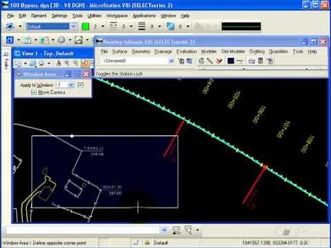 InRoads Tip: Labeling Stations & Offsets