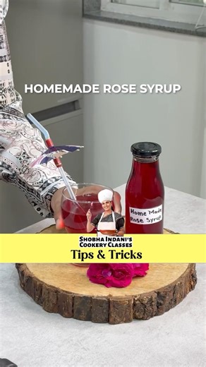 Save this and keep it ready in your fridge. #fypp #viralvideo #homemade #rose #trendingnow #syrup