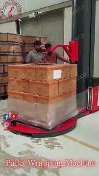 Pallet Wrapping Machine. #foryou #viral #viralvideo #viralshorts #foryoushorts
