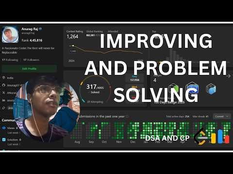 Live DSA & Competitive Programming | LeetCode + Codeforces | C++ | Coding