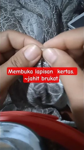 riwehnya jahit brukat #jahitmenjahit #permak #fyp