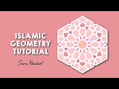 How to Draw Islamic Geometric Pattern - Illustrator Tutorial