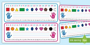 Editable Student Desk Mat