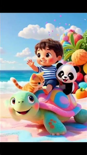 Funny Panda Cartoon for Kids🌈🐼🐮