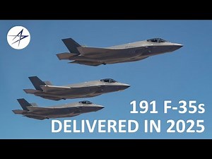 Record Year: 191 F-35s Delivered in 2025
