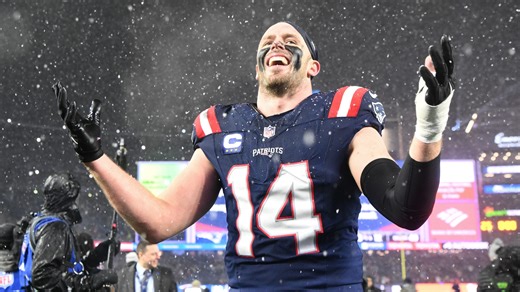 WATCH: Patriots linebacker Robert Spillane speaks after beating Houston