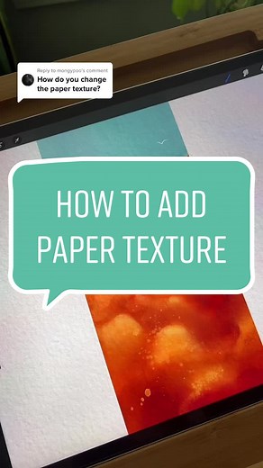 How to Add Paper Texture in Procreate