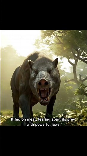 🐷 Daeodon: The Killer Pig of Prehistory