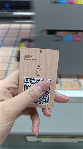 RFID card Wooden room card UV printing Factory #WoodenRoomCard #UVPrinting #RFIDCard