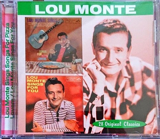 Lou Monte - Songs for Pizza Lovers / Lou Monte SIngs For You