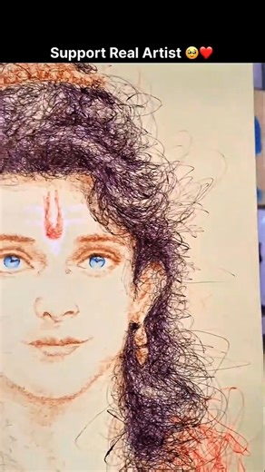 Support Real Artist 🥺❤️‍🩹 Hard Artwork but no support 🥺🤐|#krishna#krishnastatus#ytshorts#craft