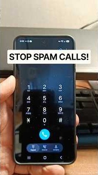 Stop Spam & Scam Calls on Your Samsung! 📵