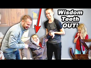 Daniell's HILARIOUS Wisdom Tooth AFTERMATH!