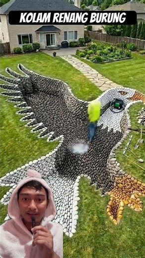 Garuda bird swimming pool, very nice!!! #shorts