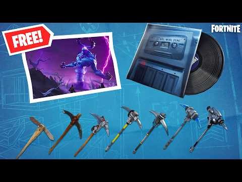 *ALL* Fortnite Save The World Free Rewards (Jam Tracks, Pickaxes & Loading Screens, etc..)