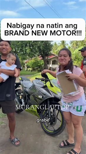 CONGRATS MGA SIR 👏🏻 Nabigay na natin ang BRAND NEW MOTOR!!! #laptopwarehouse #MoneyHuntChallenge #laptophunt #lapag #laptop