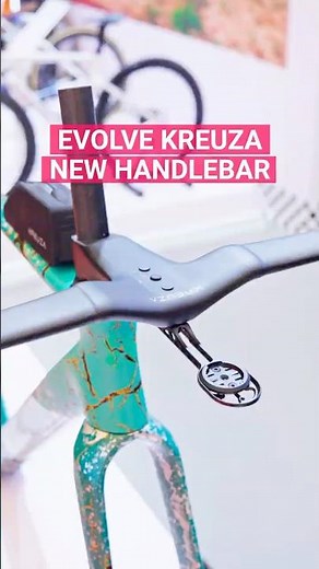 Raised Evolve Kreuza handlebar and TT extensions